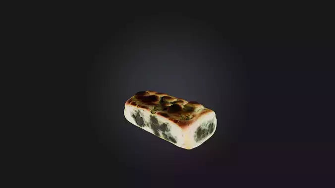 3D model Moldy Bread VR / AR / low-poly