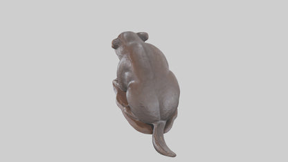 3D model Mole statue model VR / AR / low-poly