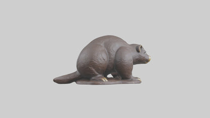 3D model Mole statue model VR / AR / low-poly