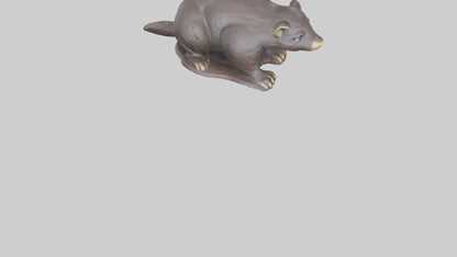 3D model Mole statue model VR / AR / low-poly
