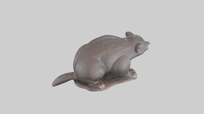 3D model Mole statue model VR / AR / low-poly