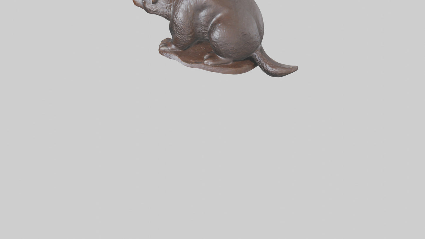 3D model Mole statue model VR / AR / low-poly