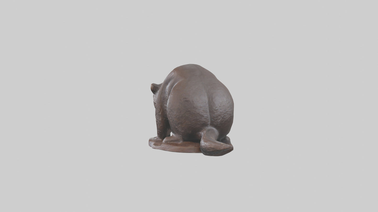 3D model Mole statue model VR / AR / low-poly