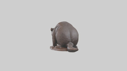 3D model Mole statue model VR / AR / low-poly