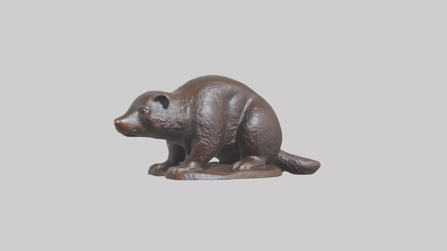 3D model Mole statue model VR / AR / low-poly