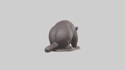3D model Mole statue model VR / AR / low-poly