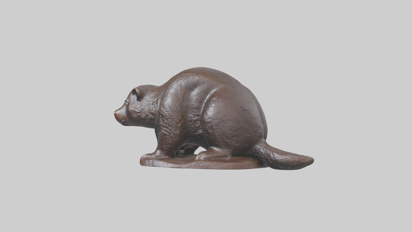 3D model Mole statue model VR / AR / low-poly