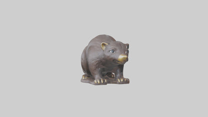 3D model Mole statue model VR / AR / low-poly