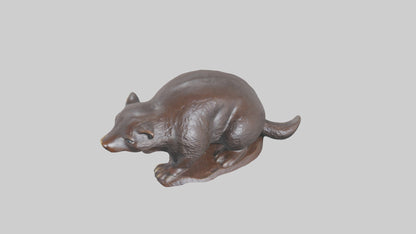 3D model Mole statue model VR / AR / low-poly