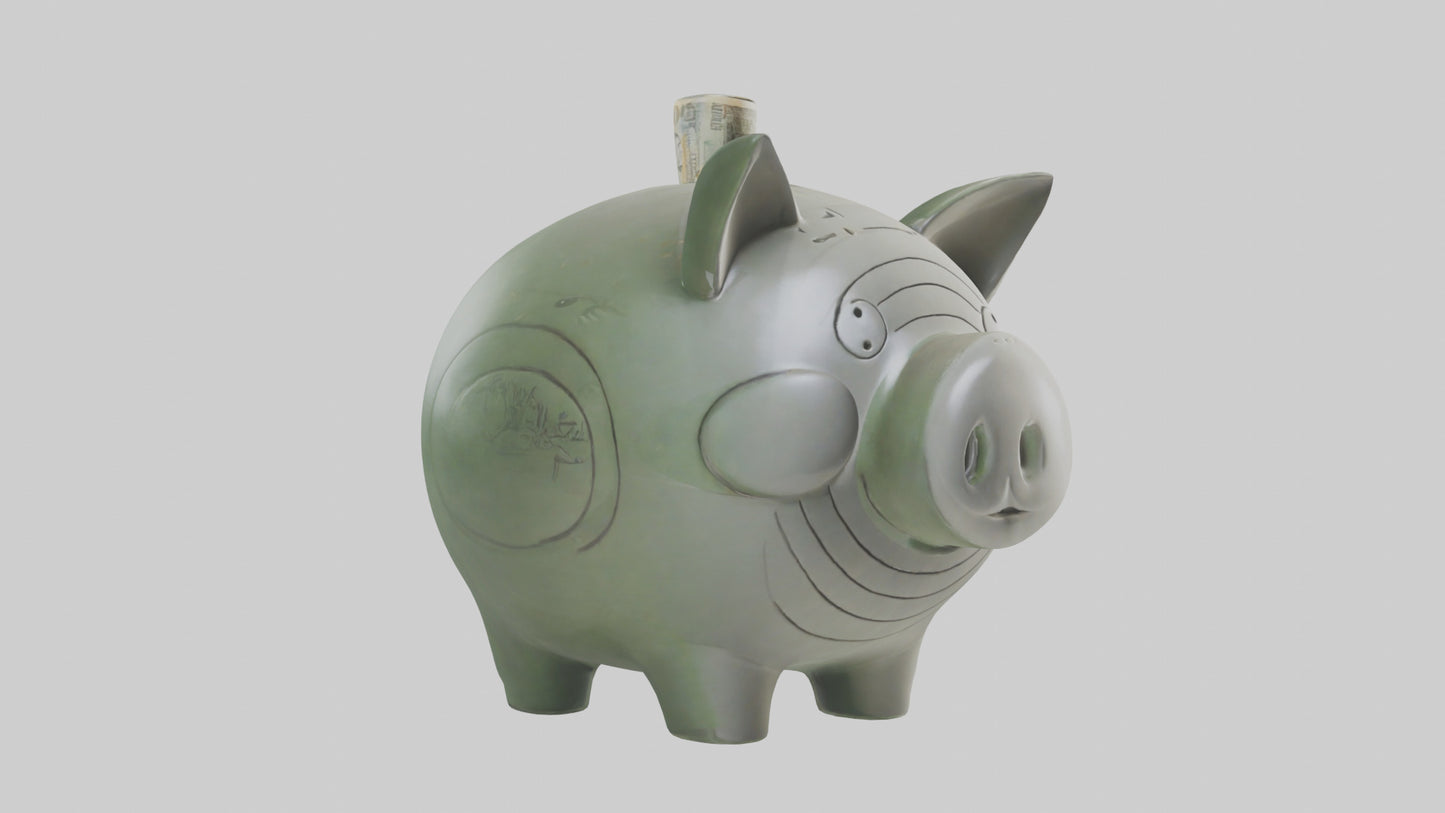 Money Box model 3D model