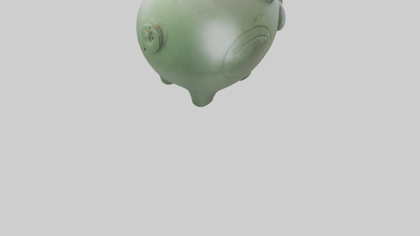 Money Box model 3D model