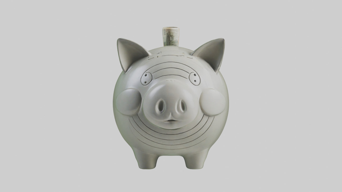 Money Box model 3D model