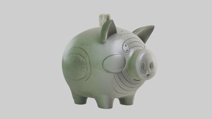 Money Box model 3D model