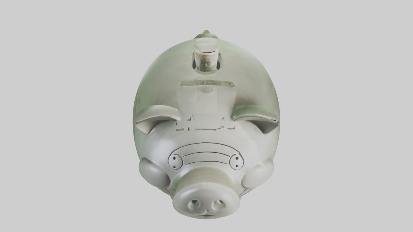 Money Box model 3D model