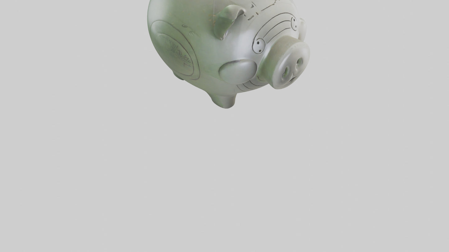 Money Box model 3D model