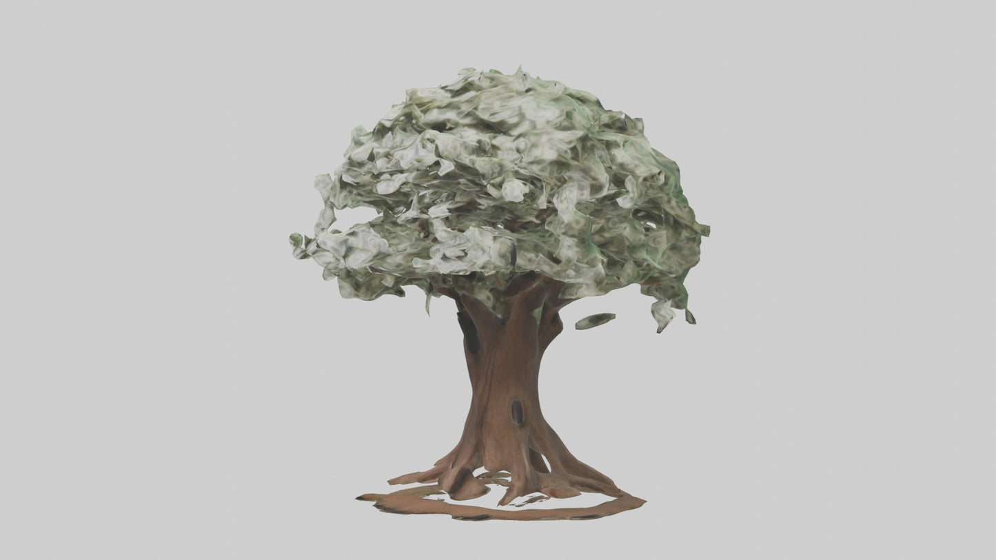 3D model Money Tree Model VR / AR / low-poly
