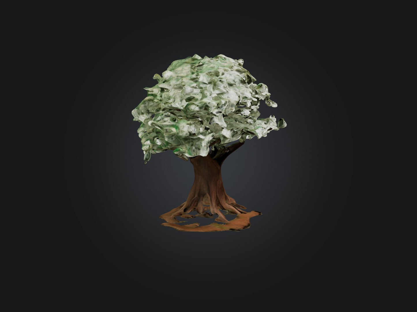 3D model Money Tree Model VR / AR / low-poly