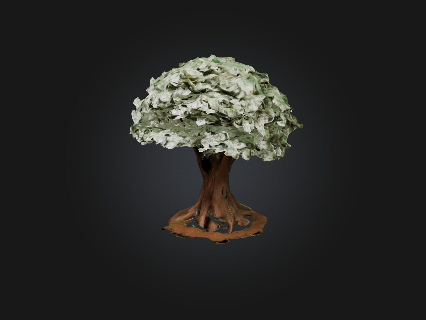 3D model Money Tree Model VR / AR / low-poly