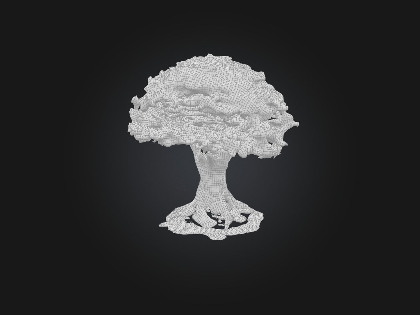 3D model Money Tree Model VR / AR / low-poly