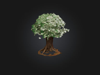 3D model Money Tree Model VR / AR / low-poly