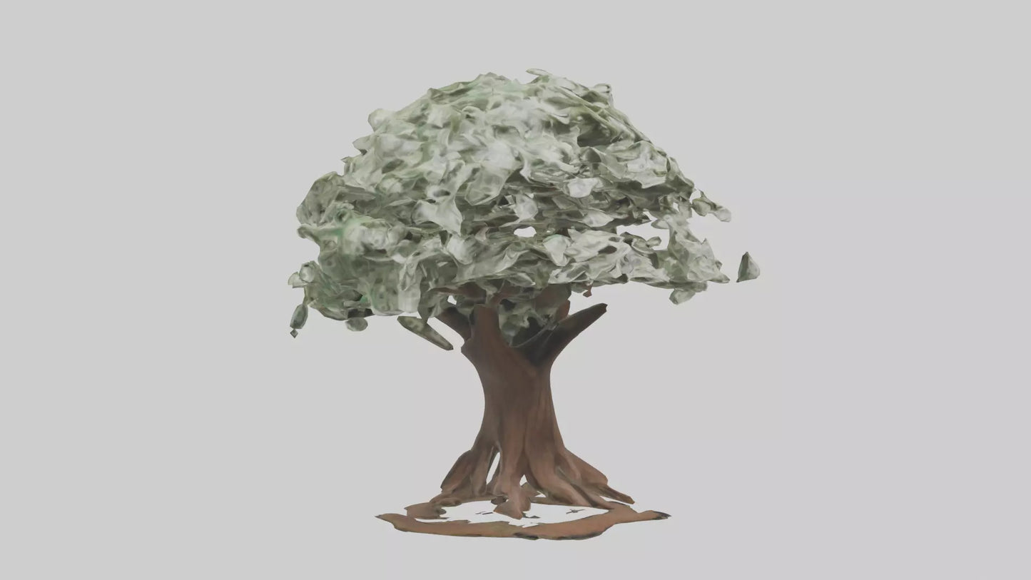 3D model Money Tree Model VR / AR / low-poly