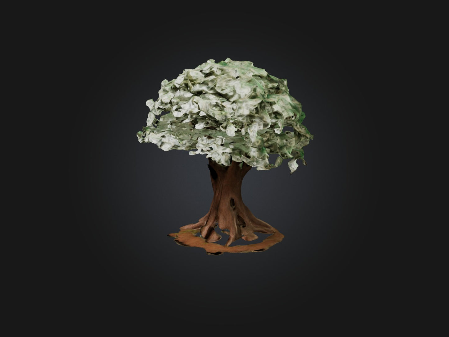 3D model Money Tree Model VR / AR / low-poly