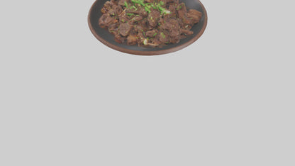 Mongolian beef model 3D model