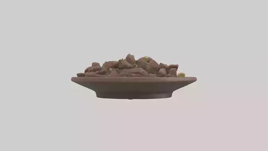 Mongolian beef model 3D model