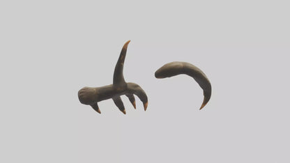 3D model Monkey Claws VR / AR / low-poly