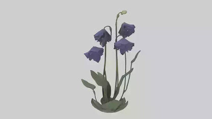 Monkshood model 3D model