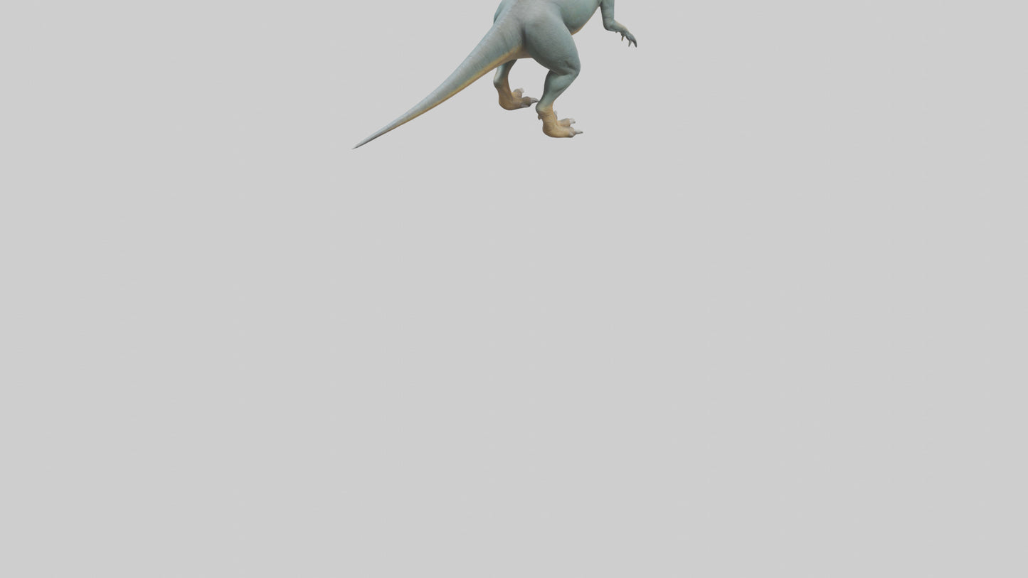 Monolophosaurus model 3D model
