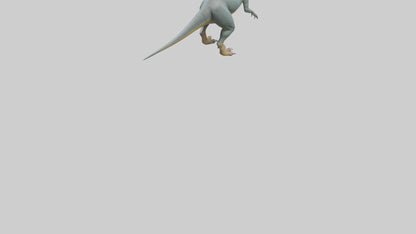 Monolophosaurus model 3D model