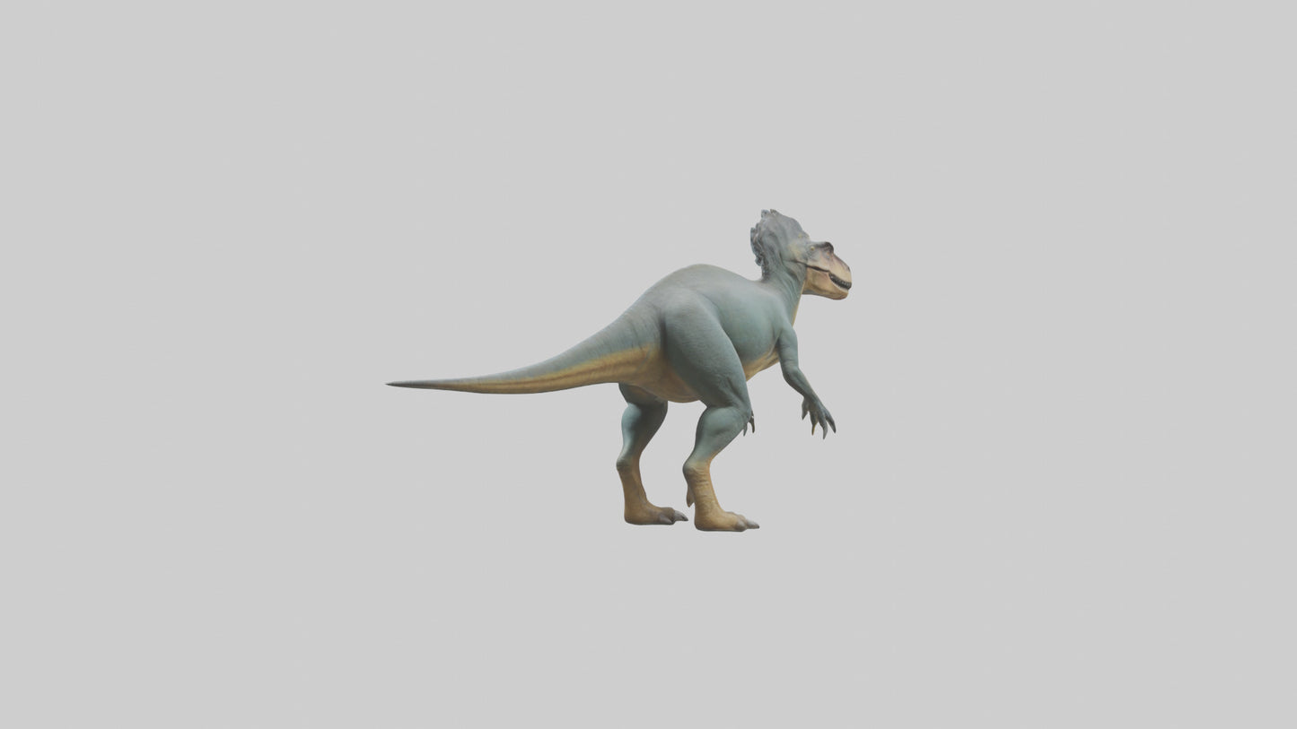 Monolophosaurus model 3D model
