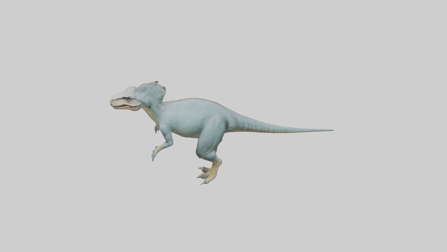 Monolophosaurus model 3D model
