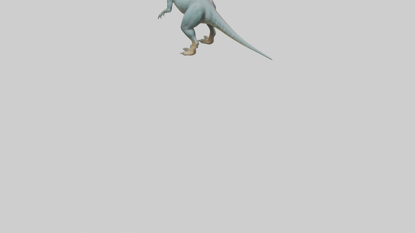 Monolophosaurus model 3D model