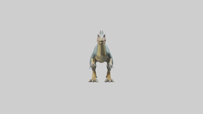Monolophosaurus model 3D model