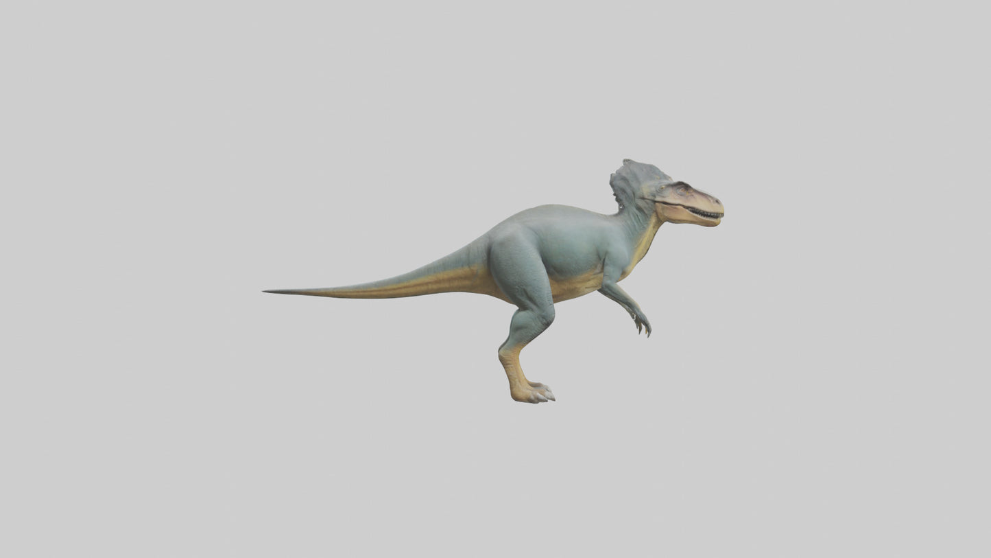 Monolophosaurus model 3D model