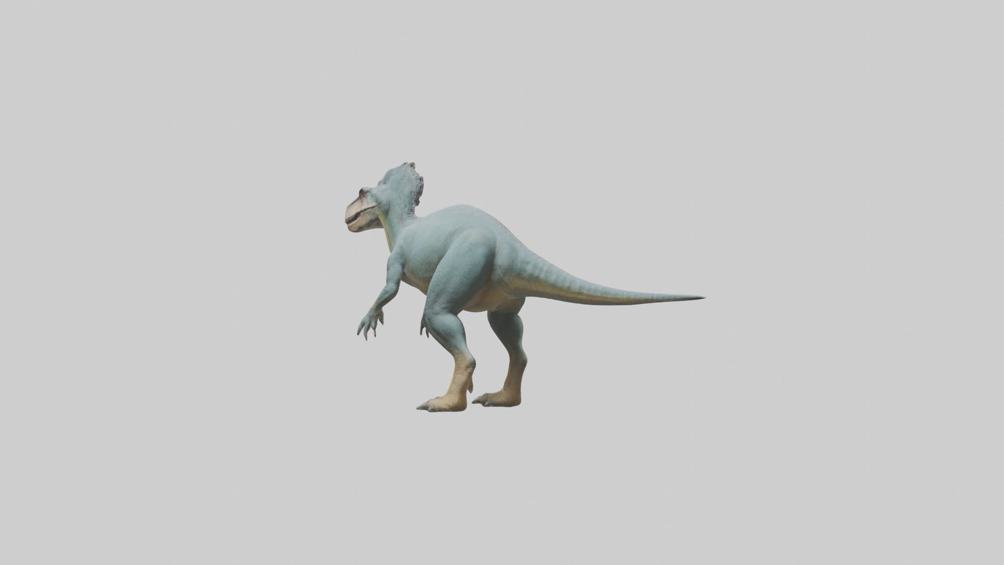Monolophosaurus model 3D model