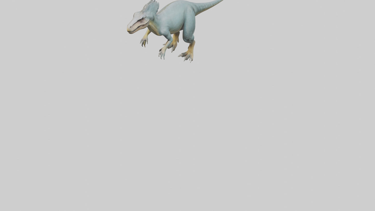 Monolophosaurus model 3D model