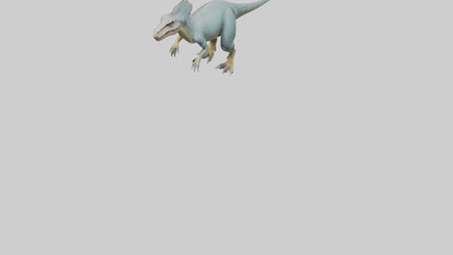 Monolophosaurus model 3D model