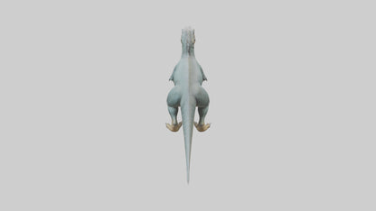 Monolophosaurus model 3D model