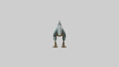Monolophosaurus model 3D model