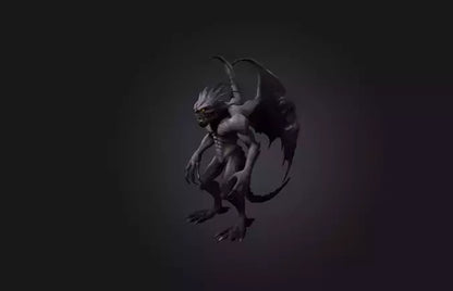 3D model Monster VR / AR / low-poly