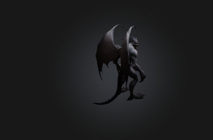 3D model Monster VR / AR / low-poly