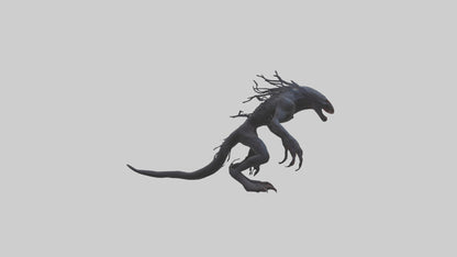 Monster of Darkness model VR / AR / low-poly