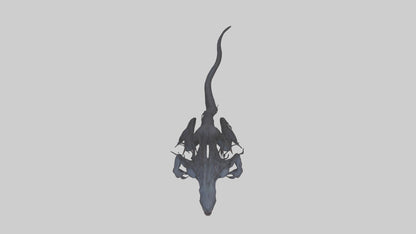 Monster of Darkness model VR / AR / low-poly