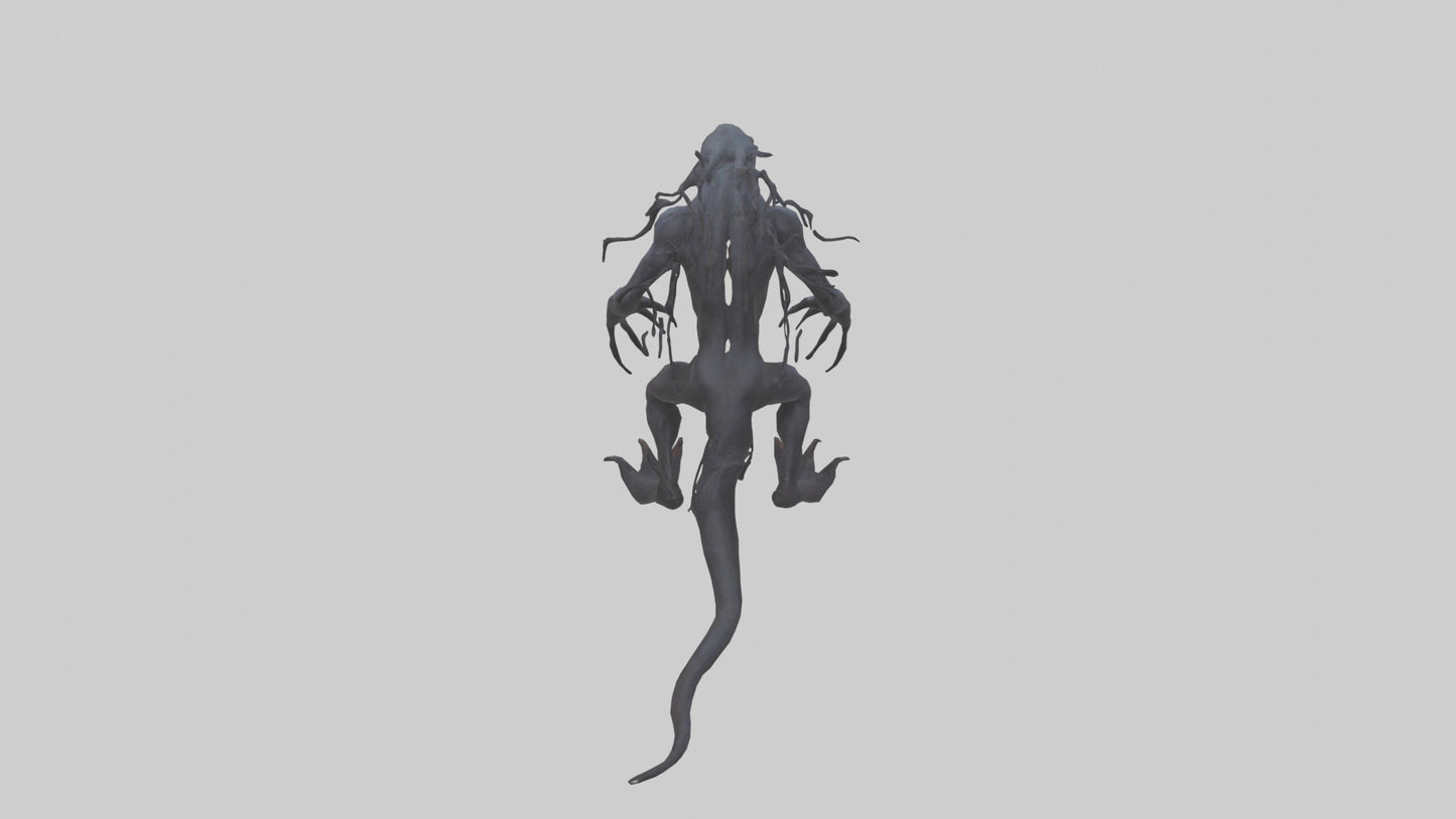 Monster of Darkness model VR / AR / low-poly