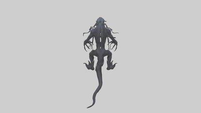 Monster of Darkness model VR / AR / low-poly