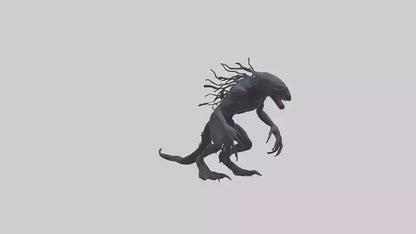 Monster of Darkness model VR / AR / low-poly