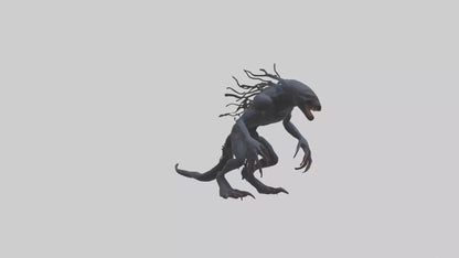 Monster of Darkness model VR / AR / low-poly